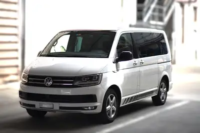 VW T6 Multivan 2.0 Bi-TDI Comfortline — Ludospace 7 places, Transmission intégrale DSG — exterior view