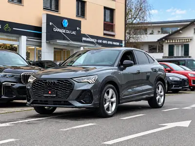 Audi Q3 Sportback 35 TFSI S line — SUV coupé hybride léger, 31 900 km, état impeccable — Außenansicht