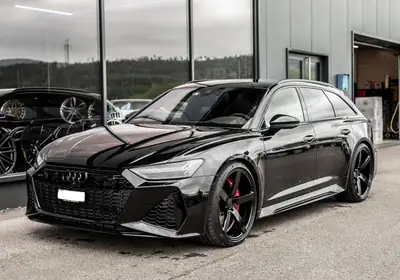 Audi RS6 Avant 4.0 TFSI V8 — 600 ch, break de prestige dynamique, 75'000 km — side view