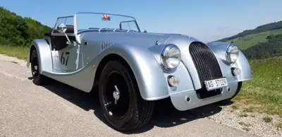 Morgan Plus 4 Swisspack — Roadster britannique authentique, 24'000 km seulement — cruscotto