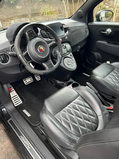 FIAT 595 Abarth Competizione — Turbo performant, toit ouvrant, 45 000 km seulement — Miniature 8
