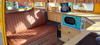 VW T1 Bulli Camper 1973 — Légende roulante, faible kilométrage, prêt à voyager — Miniatura 8