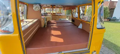 VW T1 Bulli Camper 1973 — Légende roulante, faible kilométrage, prêt à voyager — Miniatura 10
