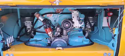VW T1 Bulli Camper 1973 — Légende roulante, faible kilométrage, prêt à voyager — Miniatura 14