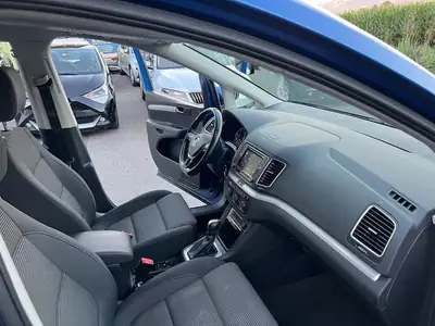 VW Sharan 2.0 TDI BMT Highline 4Motion — Monospace familial robuste, sans sinistre — side view
