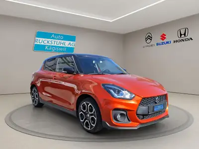 Suzuki Swift 1.4 T Sport Compact Top Hybrid — Citadine économe et dynamique de 2023 — side view