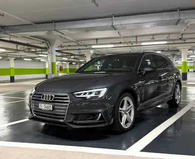 Audi A4 Avant 3.0 V6 TDI Sport — Break diesel performant, quattro intégral, 88 500 km — vista esterna