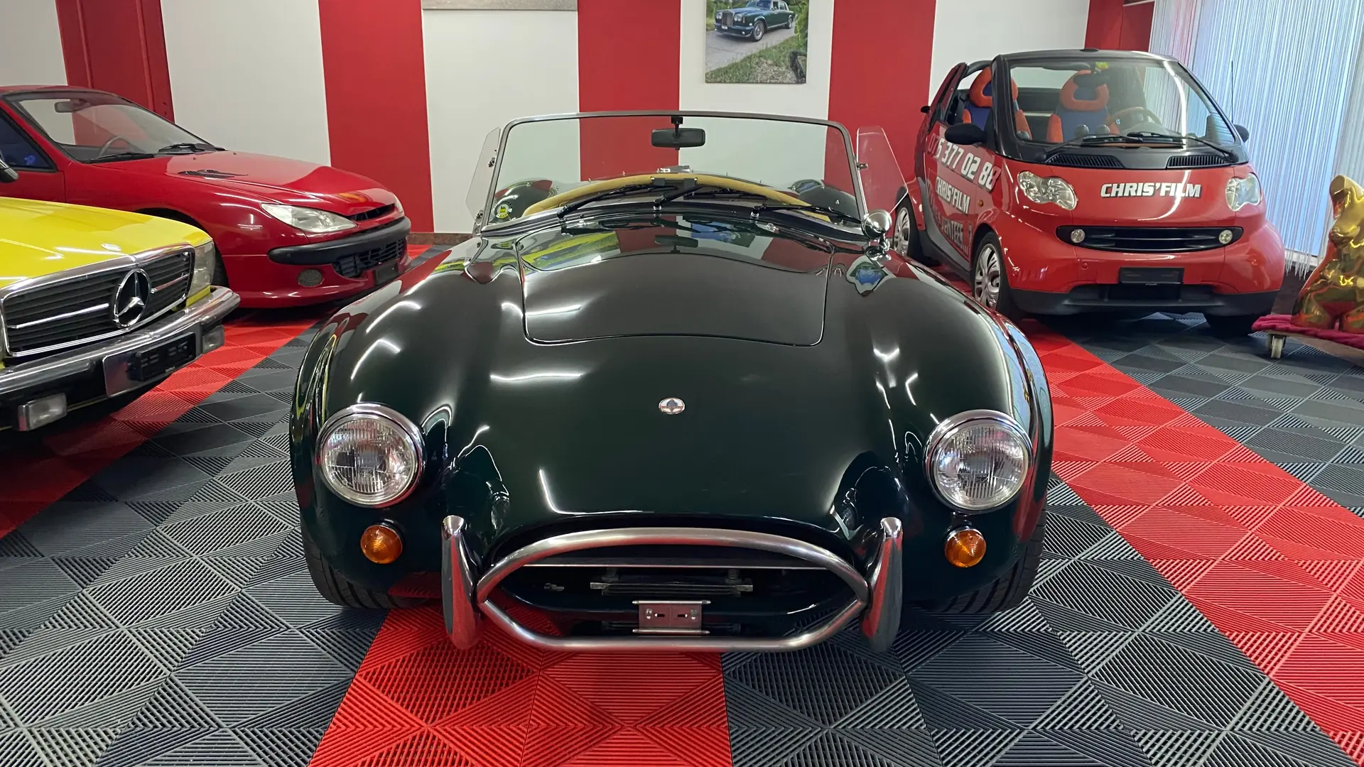 AC Cobra MK IV Aluminium Autokraft 1987 — Légende britannique, cabriolet pur sang — Außenansicht