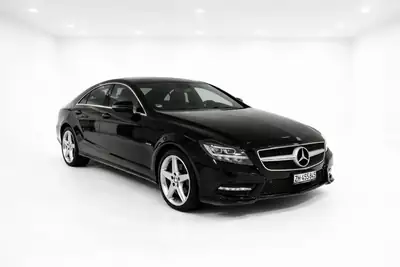 Mercedes-Benz CLS 350 — Berline coupé élégante, pack AMG et grand entretien réalisé — Seitenansicht