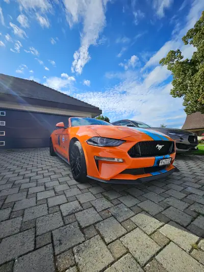 Ford Mustang Convertible 5.0 V8 GT — Cabriolet légendaire, 451 ch purs, occasion rare — rear view