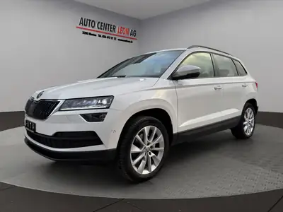 Skoda Karoq 2.0 TDI 150 ch — SUV 4x4 robuste, attelage et caméra — côté