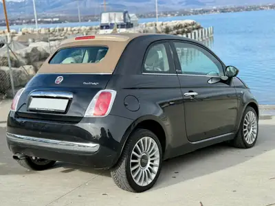 Fiat 500 C TwinAir Turbo Lounge 2012 — Cabriolet urbain, état impeccable, faible kilométrage — dettaglio