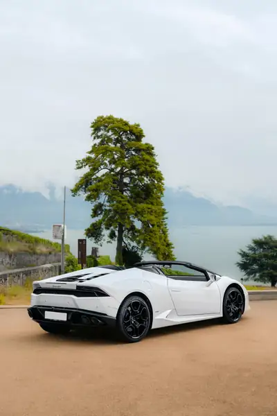 Lamborghini Huracán LP610-4 Spyder — Cabriolet 610 ch, 49 000 km, suivi Lamborghini — dettaglio