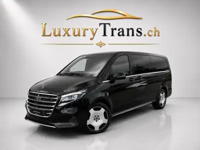 Mercedes-Benz V 300 d Extralang Exclusive 4Matic — Monospace Premium 7 places, Diesel performant — Heckansicht