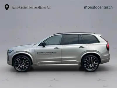 Volvo XC90 2.0 T8 Ultra Dark — SUV hybride rechargeable 7 places, très faible kilométrage — côté