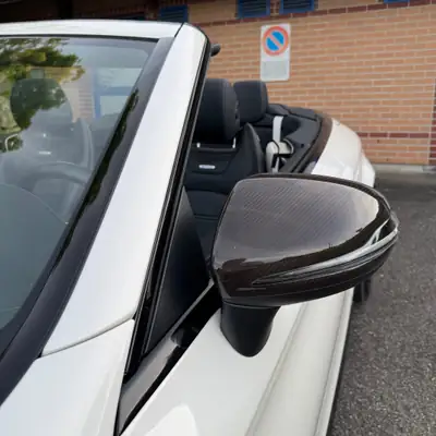 Mercedes-Benz C 63 AMG Cabriolet — 476 ch, Carbone intérieur/extérieur, 35 900 km — intérieur