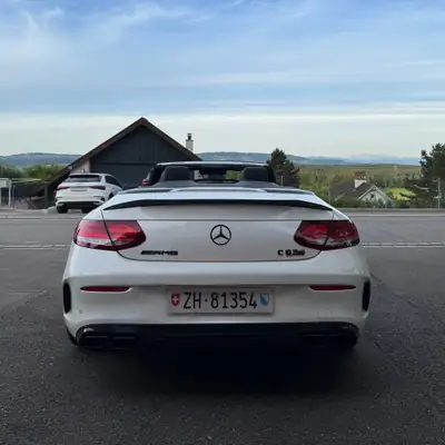 Mercedes-Benz C 63 AMG Cabriolet — 476 ch, Carbone intérieur/extérieur, 35 900 km — Miniature 19