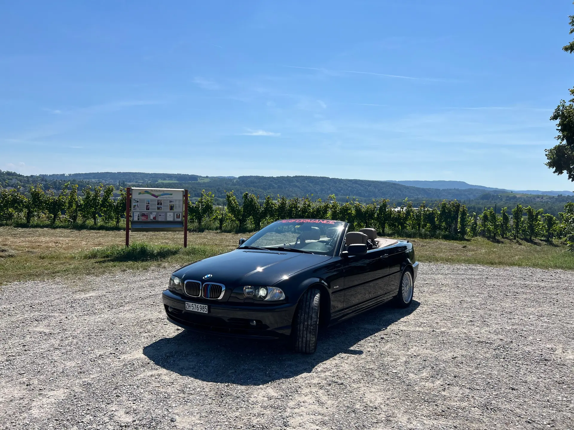 BMW 325 Ci Cabriolet — Décapotable élégante, 193 ch et transmission automatique — Außenansicht