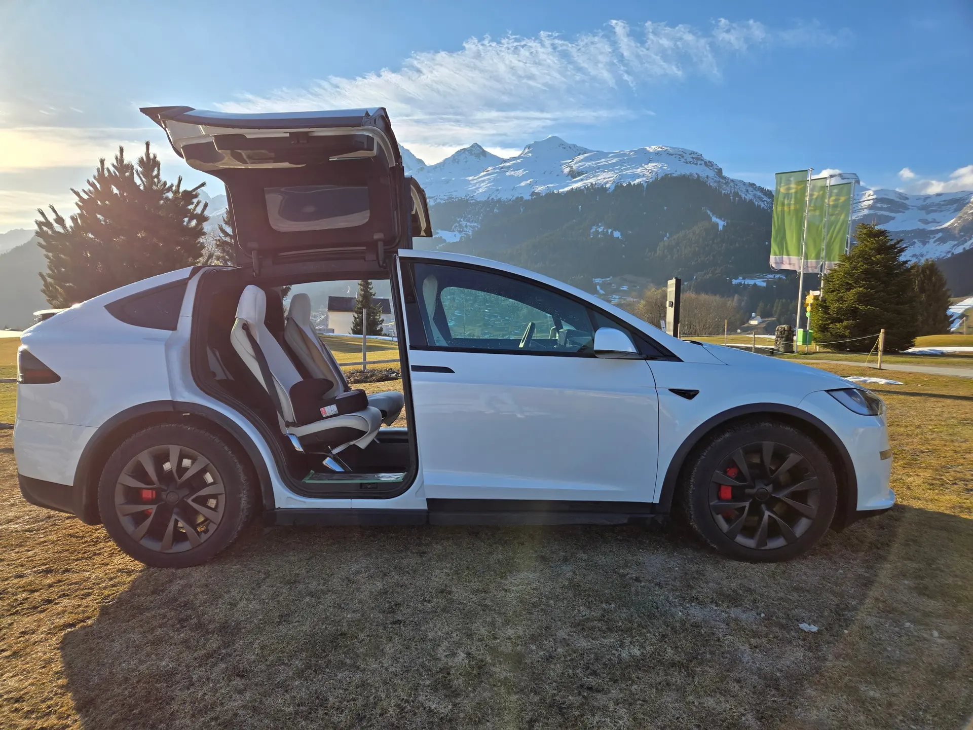 Tesla Model X 2023 occasion Brigels — 4