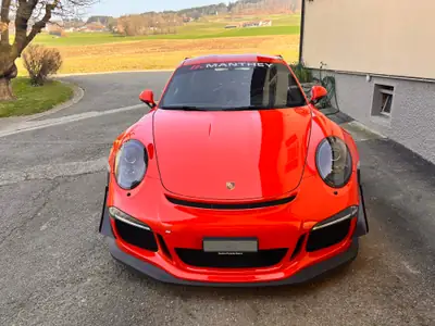 Porsche 911 GT3 RS Manthey 2016 — Légende de circuit, moteur neuf, setup Racing — Seitenansicht