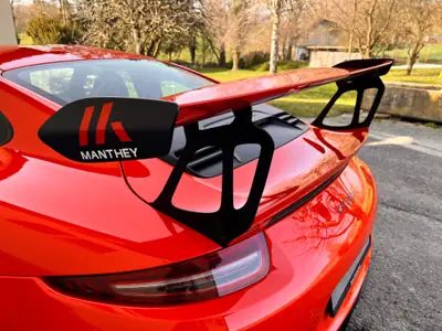 Porsche 911 GT3 RS Manthey 2016 — Légende de circuit, moteur neuf, setup Racing — Miniatur 14