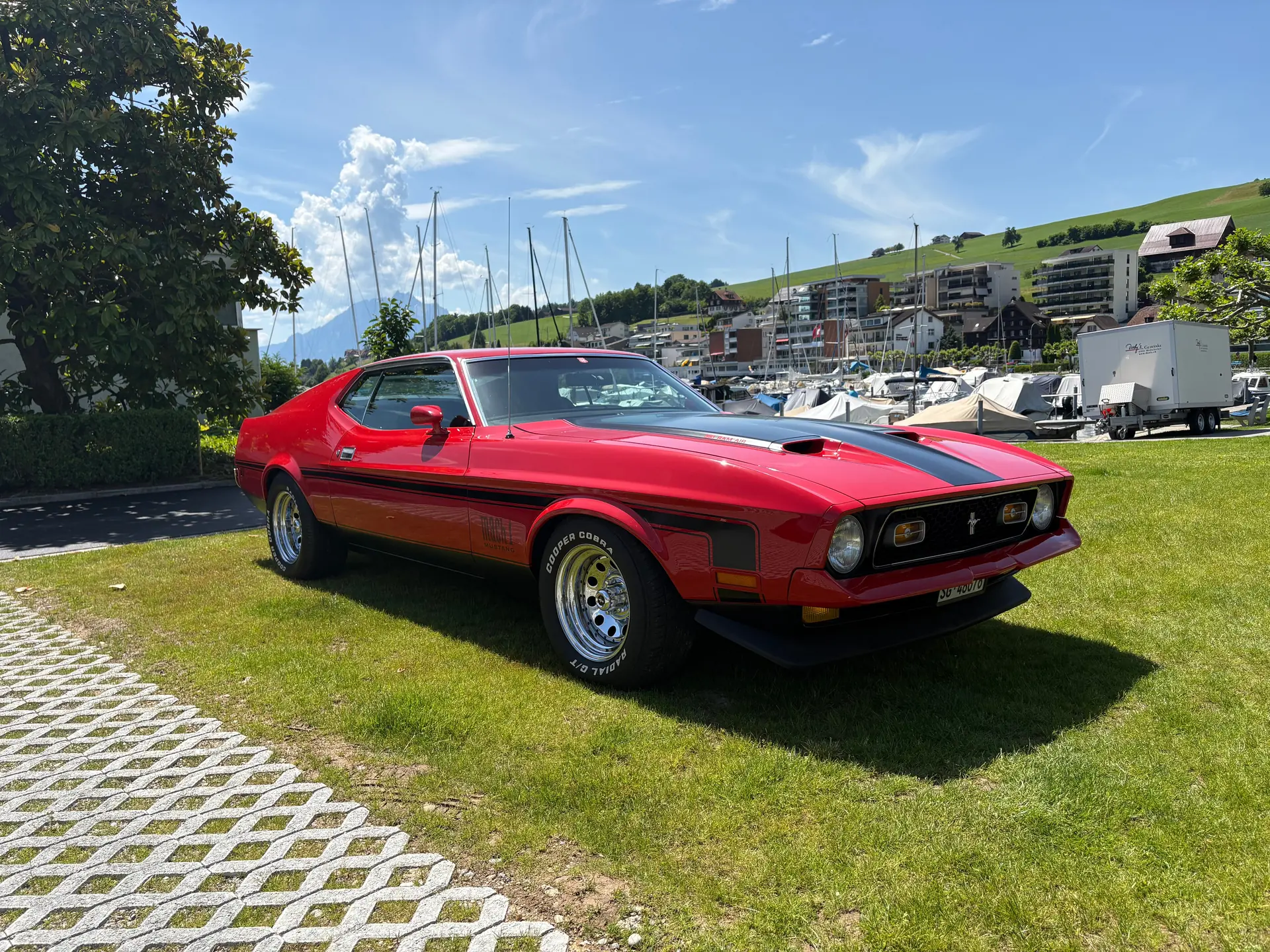 Ford Mustang Mach 1 351 1972 — Légende américaine restaurée, V8 muscle car authentique