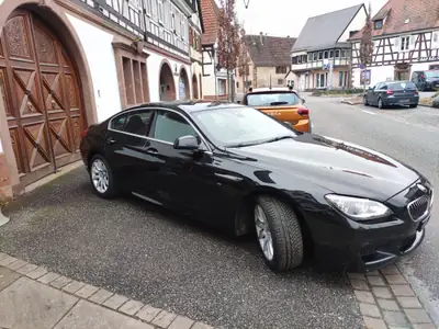 BMW 640d Gran Coupé xDrive — Coupé élégant, moteur diesel performant, équipement M Sport — fianco
