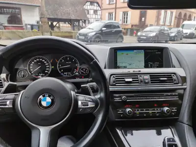 BMW 640d Gran Coupé xDrive — Coupé élégant, moteur diesel performant, équipement M Sport — cruscotto