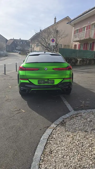 BMW X6 xDrive 40d M Sport — SUV coupé diesel hybride 340 ch, 48 000 km seulement — cruscotto
