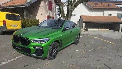 BMW X6 xDrive 40d M Sport — SUV coupé diesel hybride 340 ch, 48 000 km seulement — interni