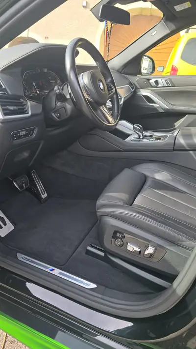 BMW X6 xDrive 40d M Sport — SUV coupé diesel hybride 340 ch, 48 000 km seulement — Miniatura 9