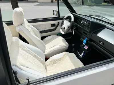 VW Golf Cabriolet 1800 GLI Special — Décapotable classique, moteur pétillant, 140'000 km — dettaglio