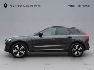 Volvo XC60 2.0 T8 TE Plus Dark eAWD — SUV hybride rechargeable, 26'000 km seulement — côté