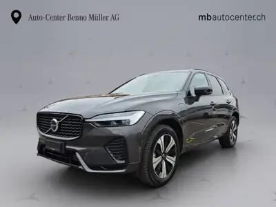 Volvo XC60 2.0 T8 TE Plus Dark eAWD — SUV hybride rechargeable, 26'000 km seulement — vue extérieure