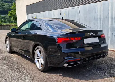 Audi A5 Coupé 40 TDI — Coupé sportif mild-hybrid, 89000 km, toit panoramique — Heckansicht