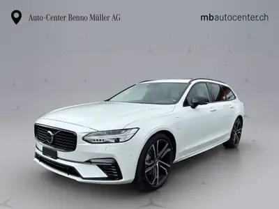 Volvo V90 T8 TE Ultimate Dark eAWD — Break hybride rechargeable, 50'000 km seulement — vue extérieure