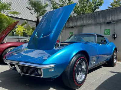 Chevrolet Corvette BigBlock Tri Power 1968 — Légende américaine 427 ch, état exceptionnel — côté