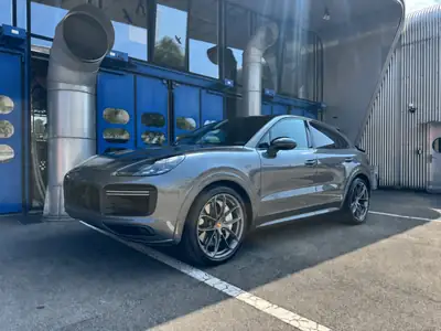 Porsche Cayenne Turbo Coupé — SUV coupé haute performance, 550 ch, garantie constructeur — Seitenansicht