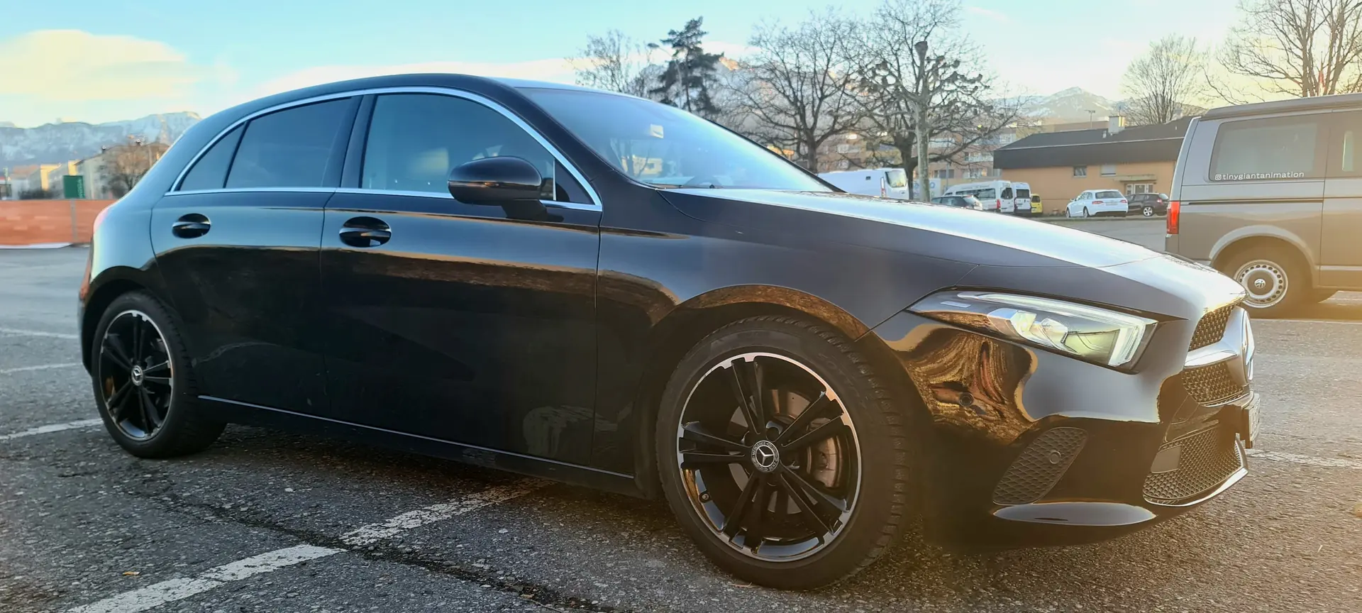 Mercedes-Benz Classe A 200 7G-DCT — Berline compacte premium, 80 000 km seulement — Außenansicht