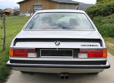 BMW 635 CSi 1982 — Coupé de prestige, 218 ch et seulement 56'000 km — dettaglio