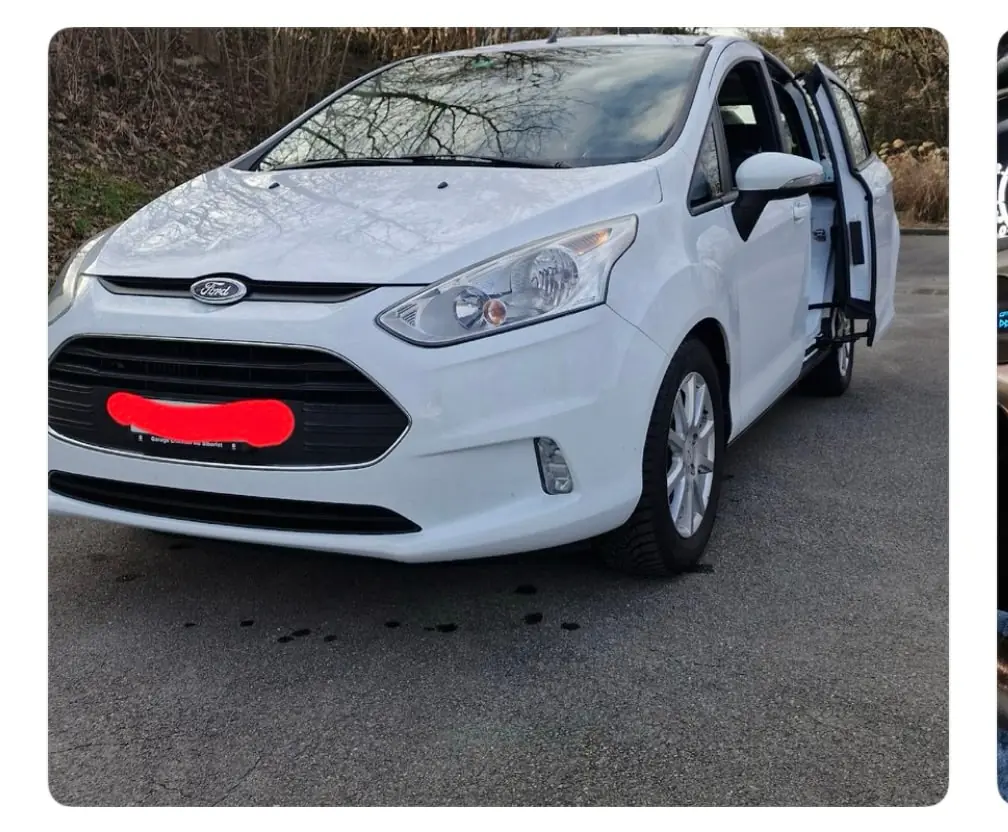 Ford B-Max 1.0 SCTi Trend — Monospace compact polyvalent, 114 000 km — Außenansicht