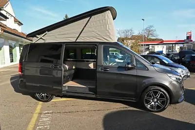 Mercedes-Benz Marco Polo 250 d 4MATIC — Camping-car premium, garantie constructeur jusqu'à 2028 — Thumbnail 9