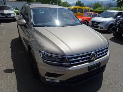 VW Tiguan 2.0 TDI SCR Sound 4Motion — SUV robuste 150 ch, 115'000 km, toutes routes — interior