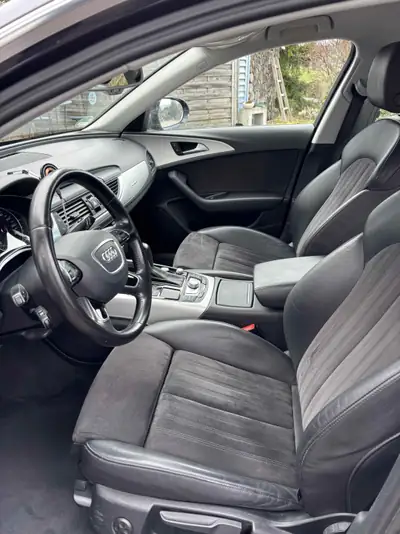 Audi A6 Avant 3.0 BiTDI V6 Quattro — Break premium 320 ch, transmission tiptronic — cruscotto