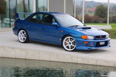 Subaru Impreza WRX STI Type RA V-Limited 1999 — Légende JDM, 280 ch et traction intégrale — vue extérieure