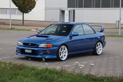 Subaru Impreza WRX STI Type RA V-Limited 1999 — Légende JDM, 280 ch et traction intégrale — arrière
