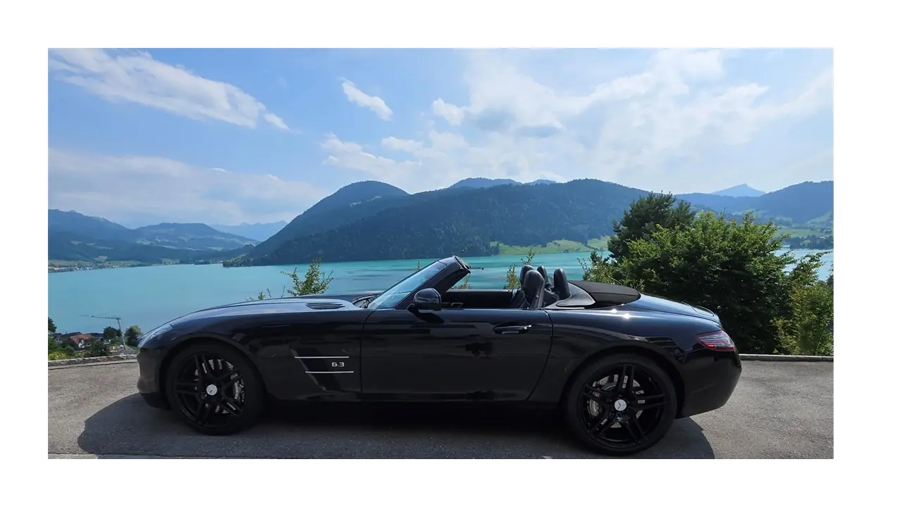 Mercedes-Benz SLS 63 AMG Speedshift — Roadster légendaire, full carbone AMG, 571 ch