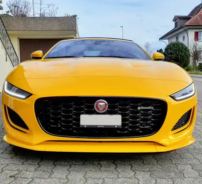 Jaguar F-Type Convertible 5.0 V8 R-Dynamic — Cabriolet haute performance 450 ch — Außenansicht