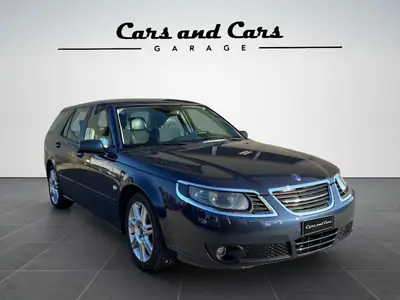 SAAB 9-5 2.3T Vector — Break dynamique, moteur turbo, historique complet — Heckansicht
