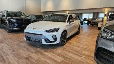 CUPRA Leon ST 2.0 TSI VZ — Break sportif 333 ch, tous terrains, quasi neuf — exterior view